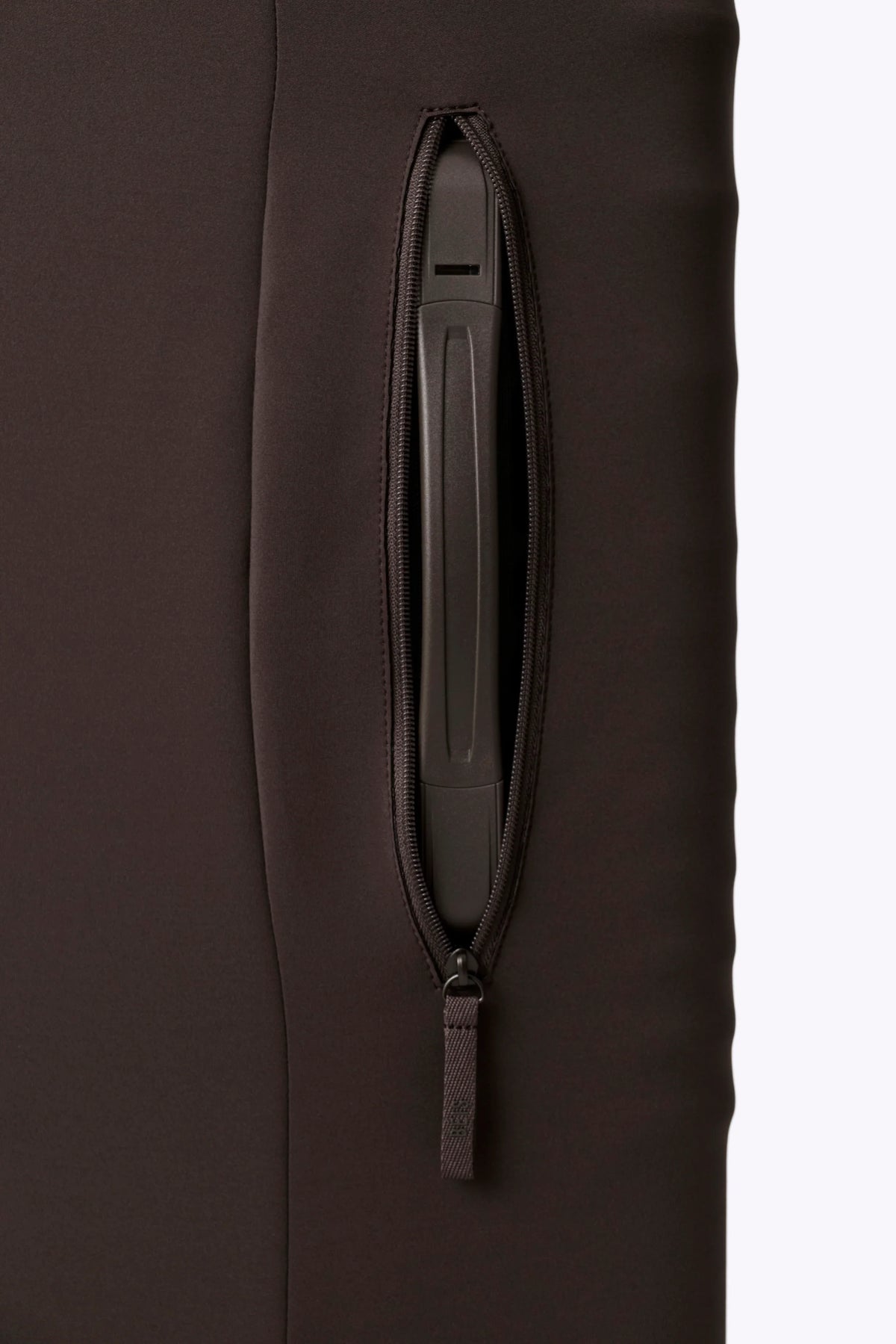 The Hybrid Carry-On Luggage Cover in Espresso