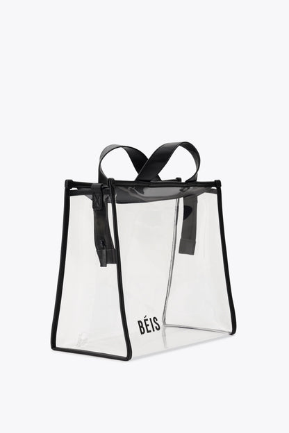 The Stadium Tote in Black