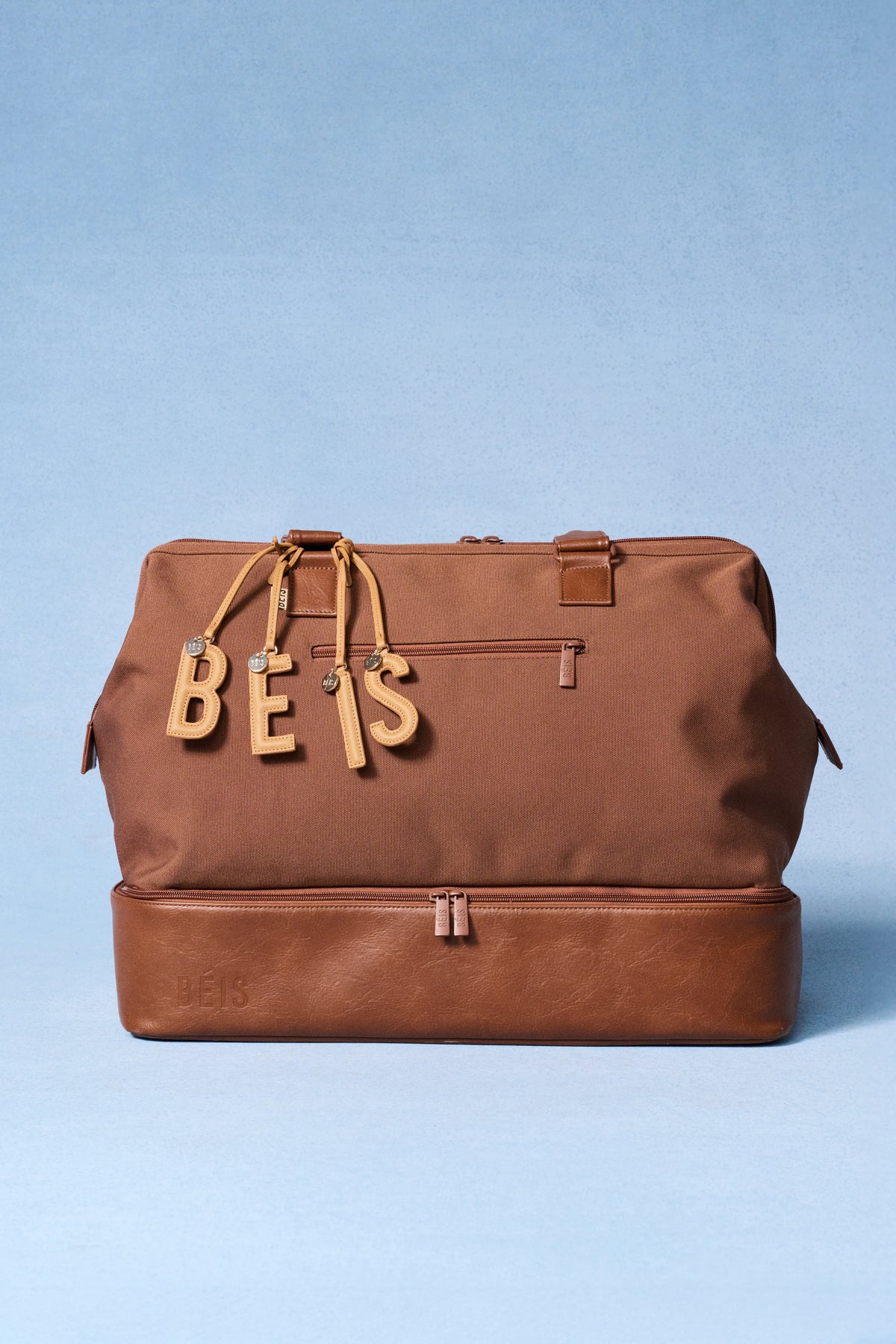 The Letter Charm in Camel