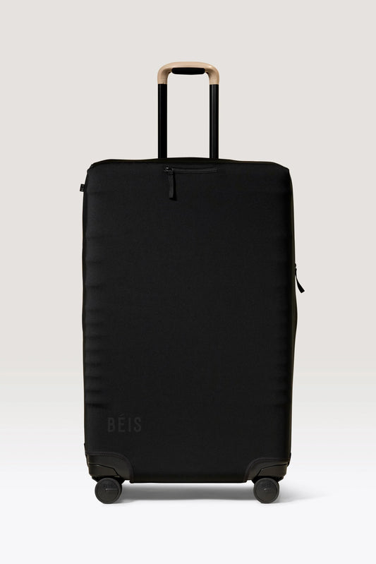 The Large Check-In Luggage Cover in Black