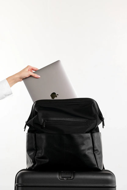 The Backpack Diaper Bag in Black