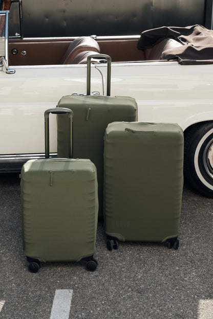 The Medium Check-In Roller in Olive