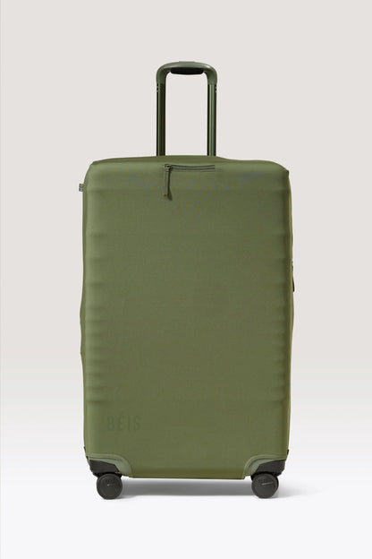 The Large Check-In Luggage Cover in Olive
