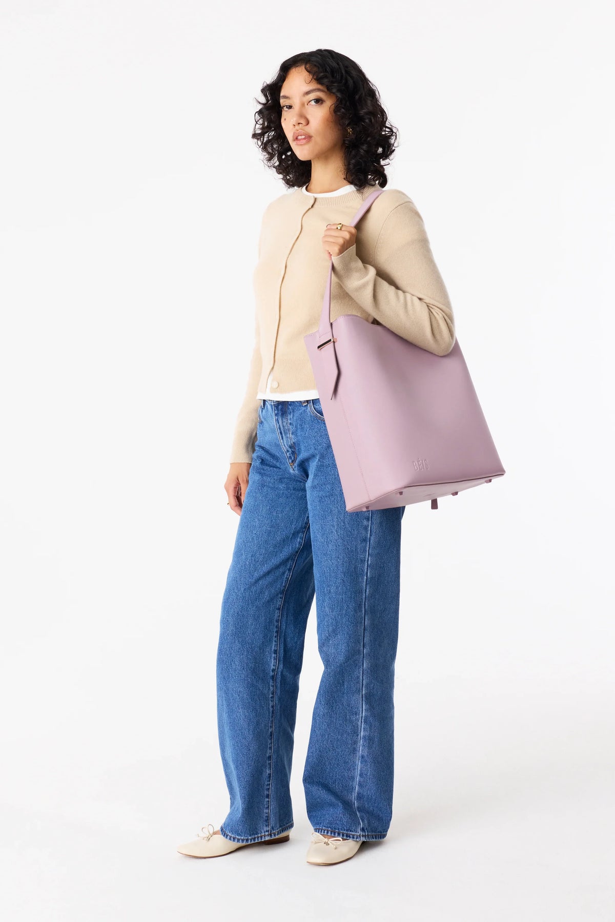 The Essential Tote in Wicked Pink