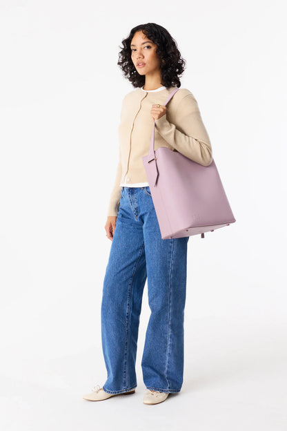The Essential Tote in Wicked Pink